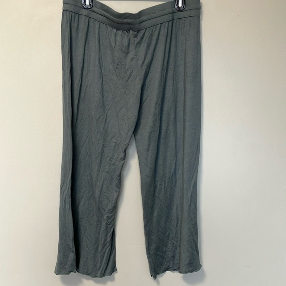 NWT Kate Quinn the Woods Casual sage Green Wide-Leg Pants - Picture 6 of 7